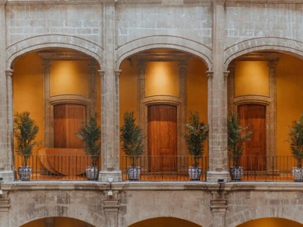 Bankers Club of Mexico City Courtyard 1