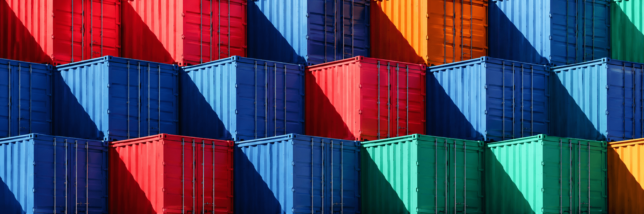 Stack of Storage Containers